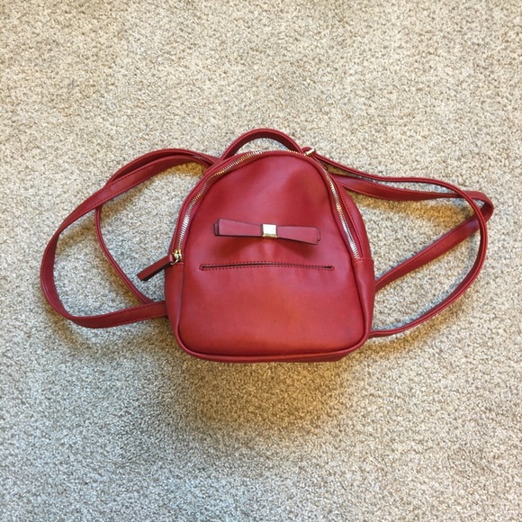 Nine West Red Mini Backpack - Picture 2 of 7